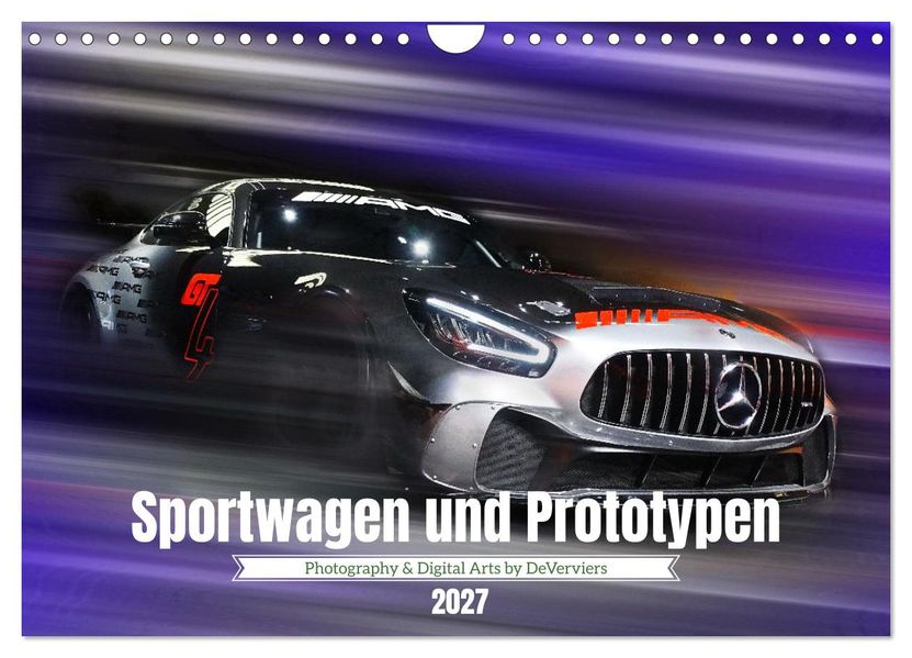 Sportwagen und Prototypen (Wandkalender 2027 DIN A4 quer) CALVENDO Monatskalender