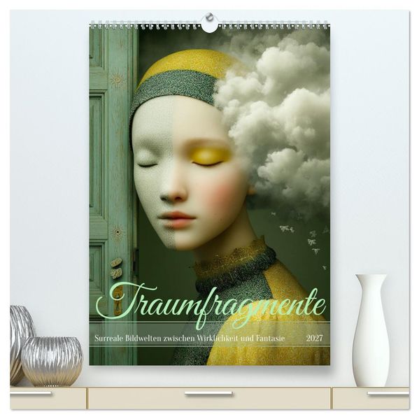 Traumfragmente (hochwertiger Premium Wandkalender 2027 DIN A2 hoch) Kunstdruck in Hochglanz