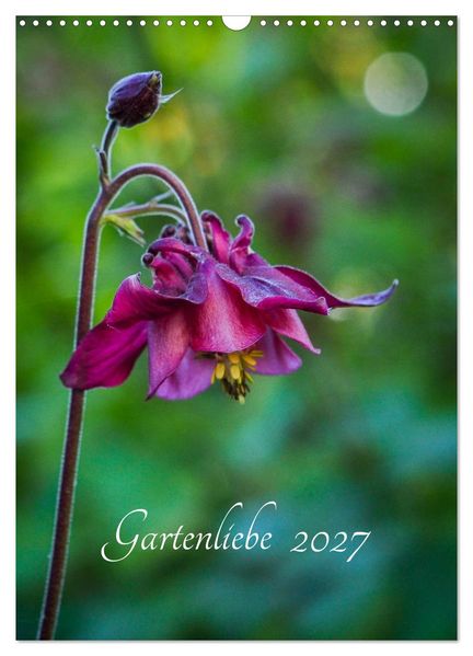 Gartenliebe (Wandkalender 2027 DIN A3 hoch) CALVENDO Monatskalender