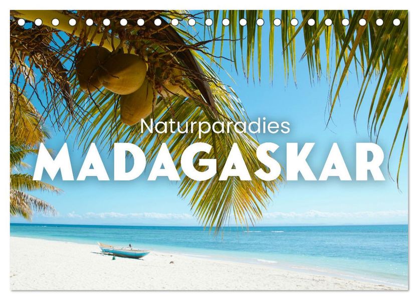 Naturparadies Madagaskar (Tischkalender 2027 DIN A5 quer) CALVENDO Monatskalender