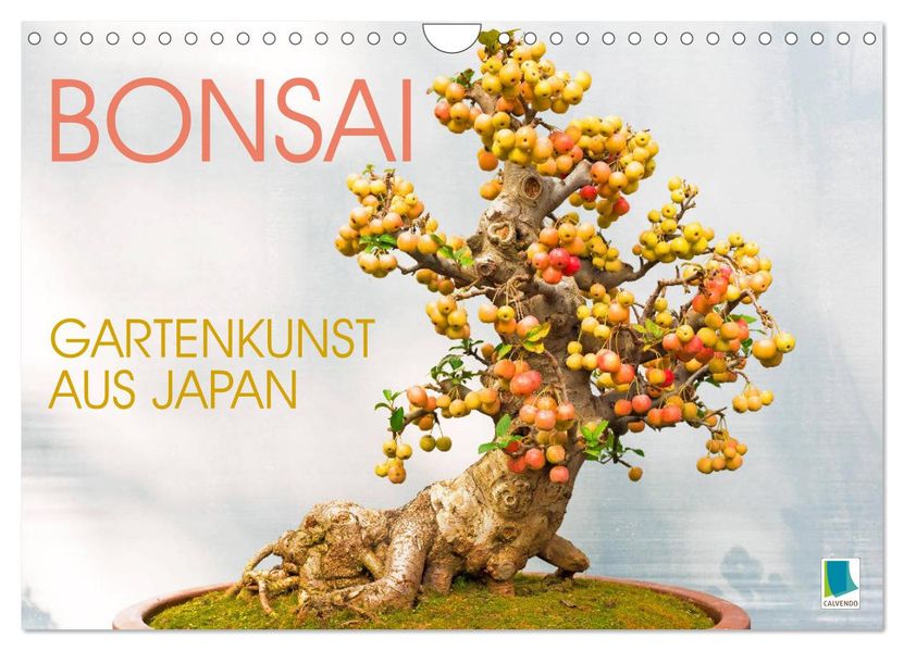Gartenkunst aus Japan: Bonsai (Wandkalender 2027 DIN A4 quer) CALVENDO Monatskalender