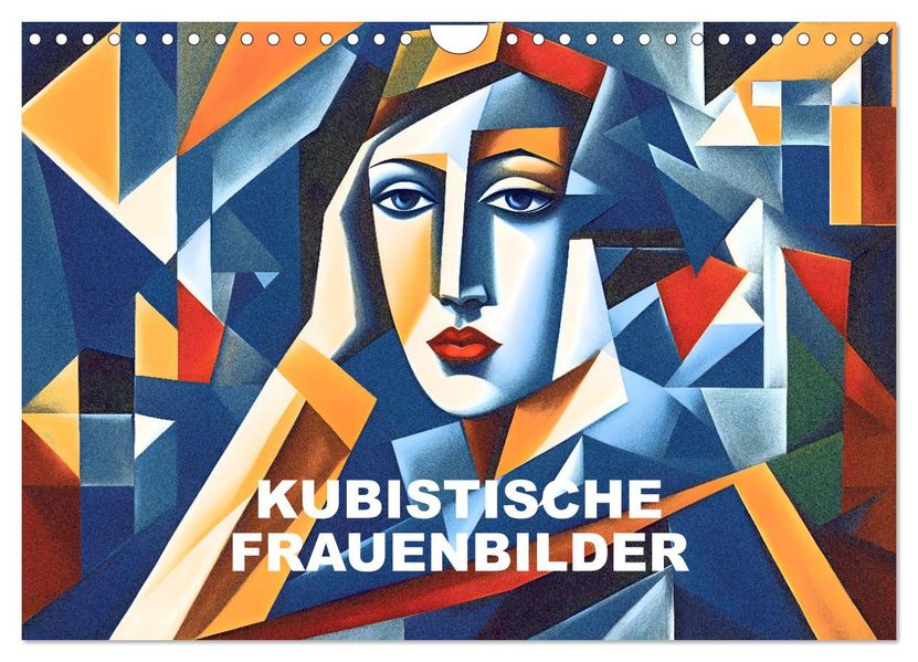 Kubistische Frauen Bilder (Wandkalender 2027 DIN A4 quer) CALVENDO Monatskalender
