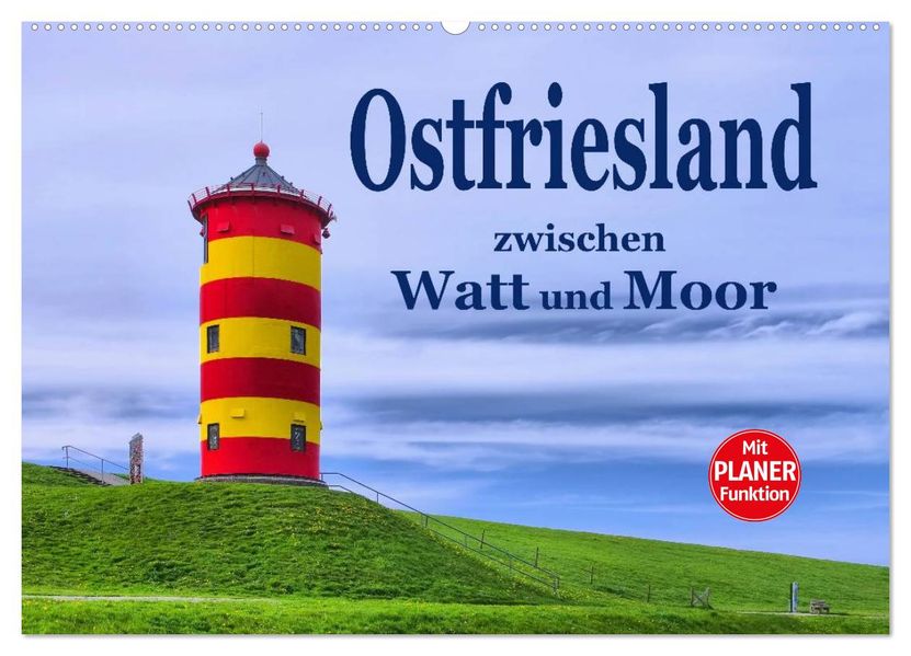 Ostfriesland - zwischen Watt und Moor (Wandkalender 2027 DIN A2 quer) CALVENDO Monatskalender