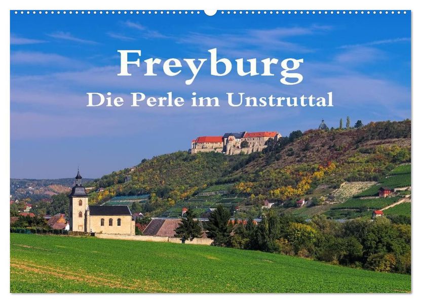 Freyburg - Die Perle im Unstruttal (Wandkalender 2027 DIN A2 quer) CALVENDO Monatskalender