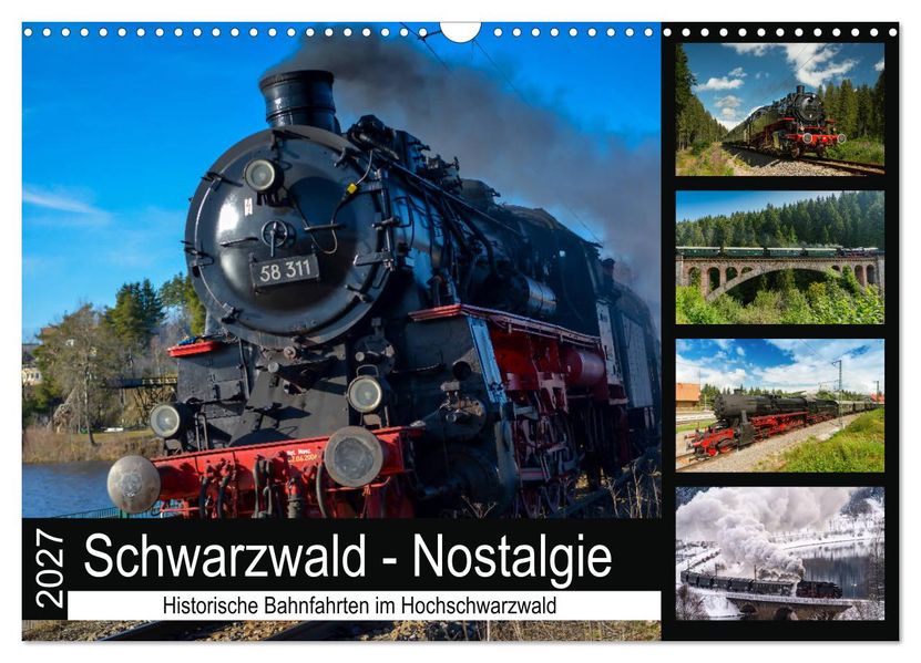 Schwarzwald-Nostalgie (Wandkalender 2027 DIN A3 quer) CALVENDO Monatskalender