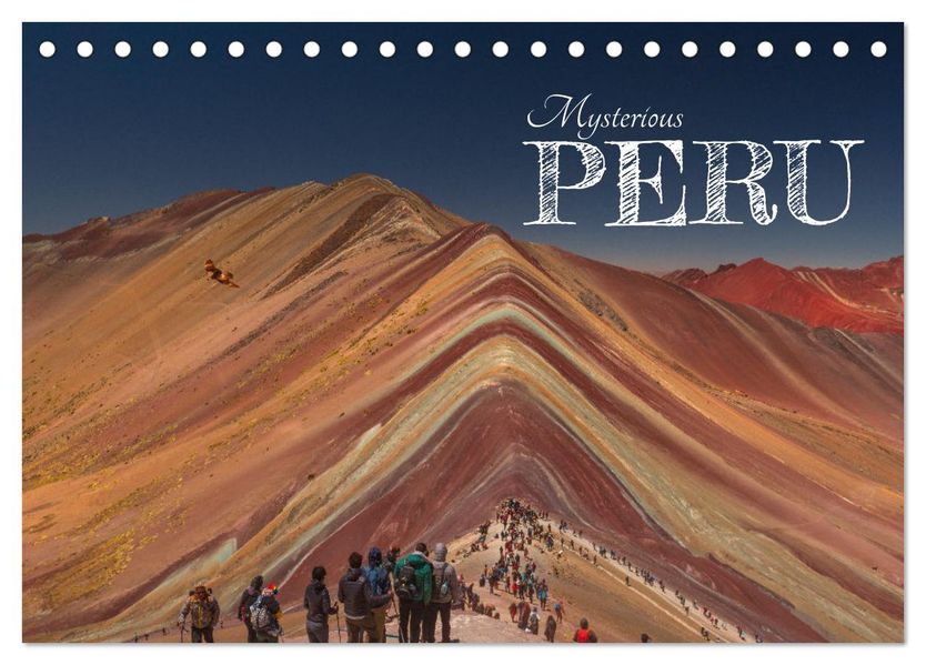 Mysterious Peru (Desk Calendar 2027 DIN A5 landscape) CALVENDO 12 Month DeskCalendar
