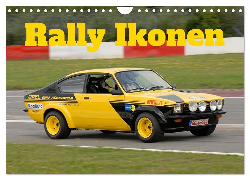 Rally Ikonen (Wandkalender 2027 DIN A4 quer) CALVENDO Monatskalender
