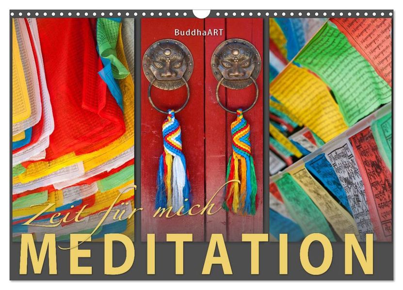 MEDITATION Zeit für mich (Wandkalender 2027 DIN A3 quer) CALVENDO Monatskalender