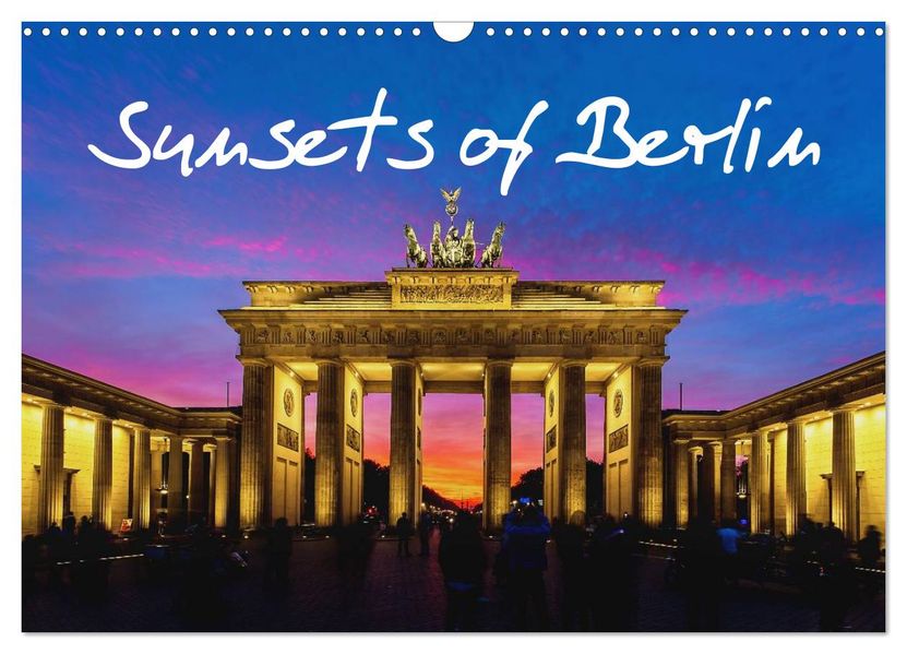 Sunsets of Berlin (Wall Calendar 2027 DIN A3 landscape) CALVENDO 12 Month Wall Calendar