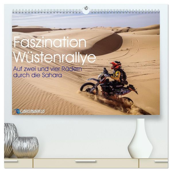 Faszination Wüstenrallye (hochwertiger Premium Wandkalender 2027 DIN A2 quer) Kunstdruck in Hochglanz
