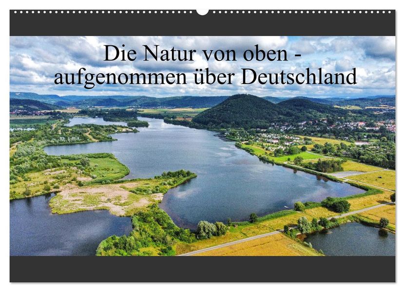 Die Natur von oben - aufgenommen über Deutschland (Wandkalender 2027 DIN A2 quer) CALVENDO Monatskalender