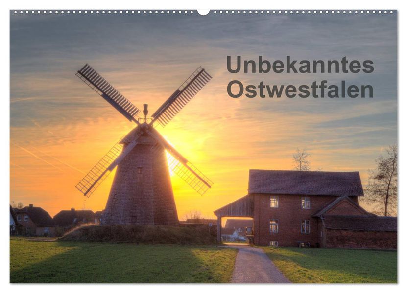 Unbekanntes Ostwestfalen (Wandkalender 2027 DIN A2 quer) CALVENDO Monatskalender