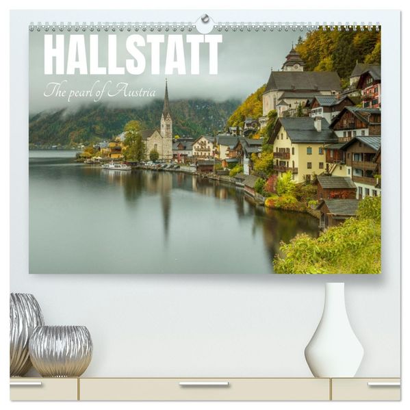 Hallstatt The pearl of Austria (High Quality Premium Wall Calendar 2027 DIN A2 landscape)CALVENDO 12 Month Wall Calendar