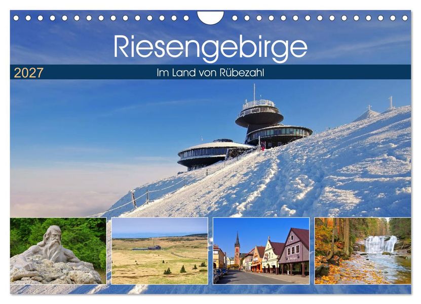 Riesengebirge - Im Land von Rübezahl (Wandkalender 2027 DIN A4 quer) CALVENDO Monatskalender