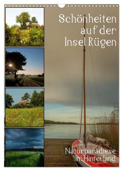 Schönheiten auf der Insel Rügen (Wandkalender 2027 DIN A3 hoch) CALVENDO Monatskalender