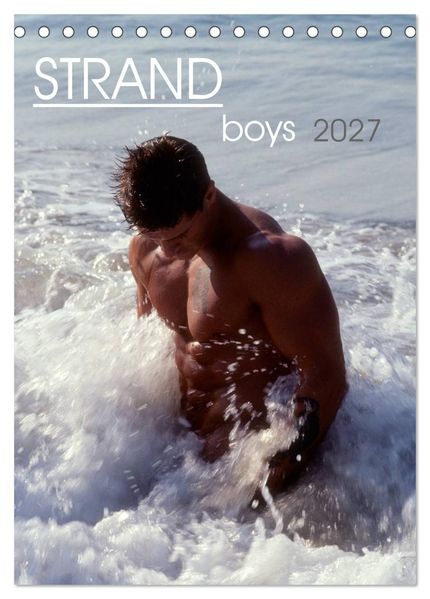 Strandboys 2027 (Tischkalender 2027 DIN A5 hoch) CALVENDO Monatskalender