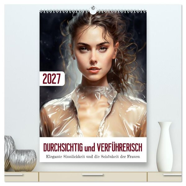 Durchsichtig und verführerisch (hochwertiger Premium Wandkalender 2027 DIN A2 hoch) Kunstdruck in Hochglanz