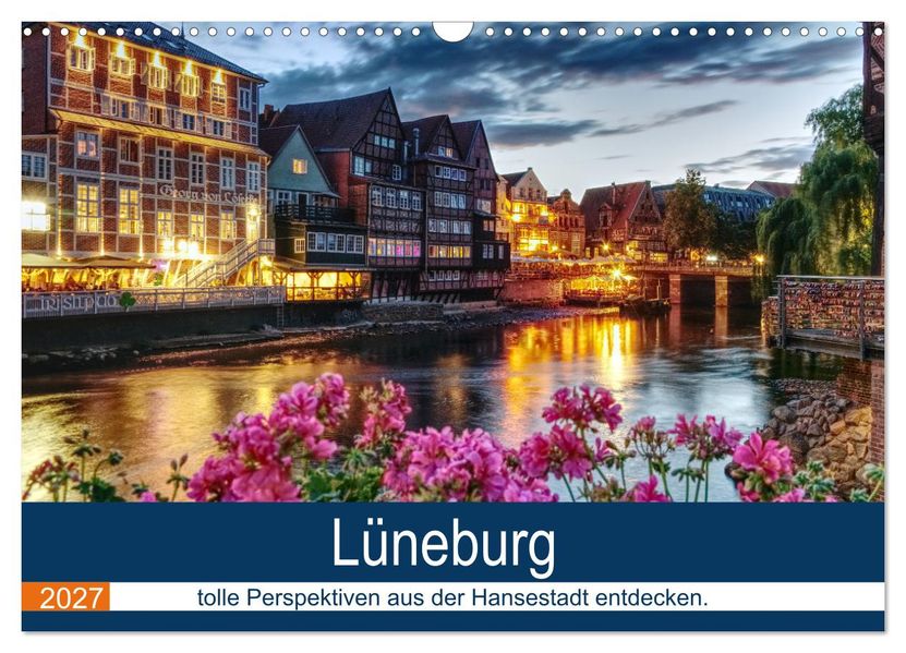 Lüneburg (Wandkalender 2027 DIN A3 quer) CALVENDO Monatskalender
