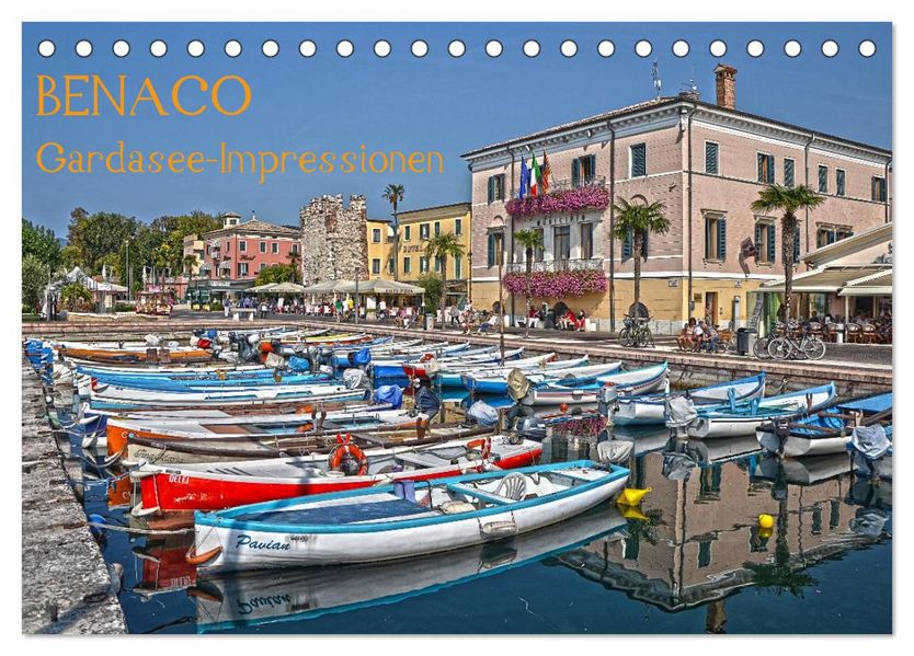 BENACO - Gardasee-Impressionen (Tischkalender 2027 DIN A5 quer) CALVENDO Monatskalender
