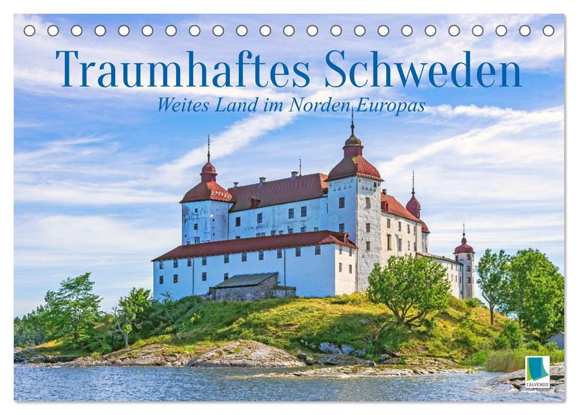 Traumhaftes Schweden: Weites Land im Norden Europas (Tischkalender 2027 DIN A5 quer) CALVENDO Monatskalender