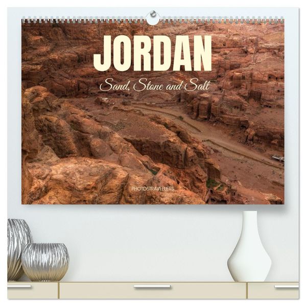 Jordan Sand Stone and Salt (High Quality Premium Wall Calendar 2027 DIN A2 landscape)CALVENDO 12 Month Wall Calendar