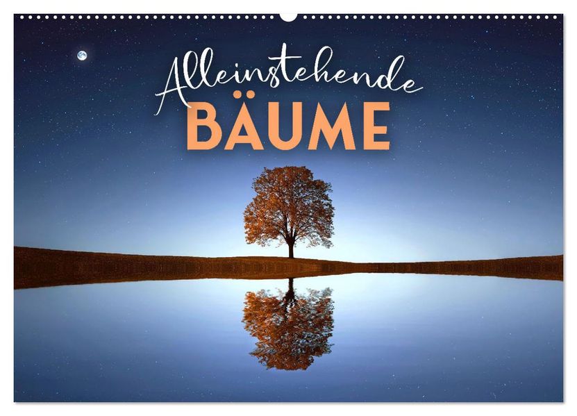 Alleinstehende Bäume (Wandkalender 2027 DIN A2 quer) CALVENDO Monatskalender