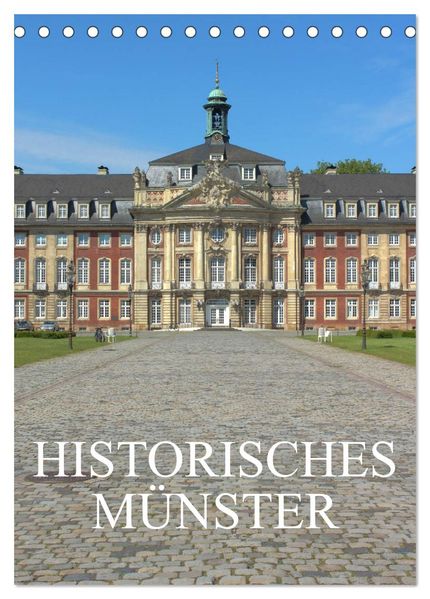Historisches Münster (Tischkalender 2027 DIN A5 hoch) CALVENDO Monatskalender