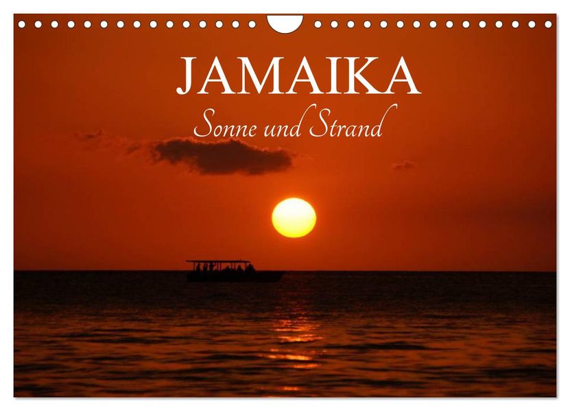 Jamaika Sonne und Strand (Wandkalender 2027 DIN A4 quer) CALVENDO Monatskalender