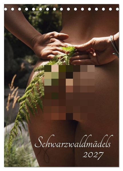 Schwarzwaldmädels (Tischkalender 2027 DIN A5 hoch) CALVENDO Monatskalender