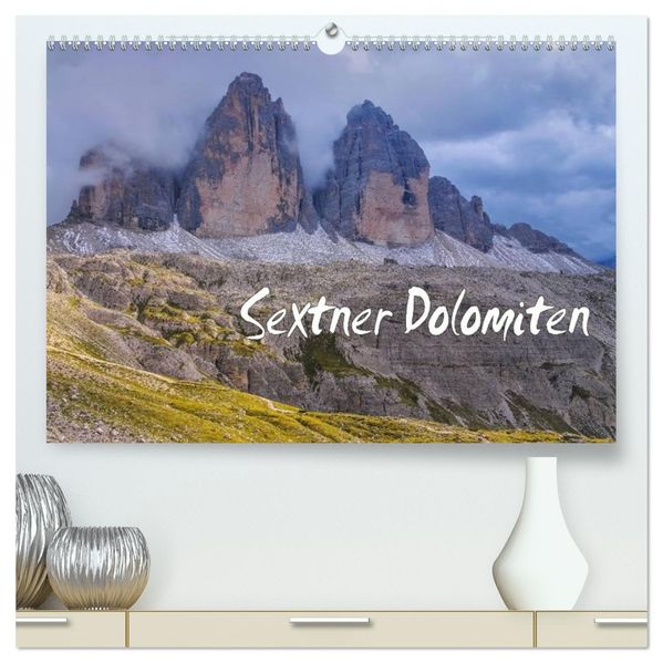Sextner Dolomiten (hochwertiger Premium Wandkalender 2027 DIN A2 quer) Kunstdruck in Hochglanz