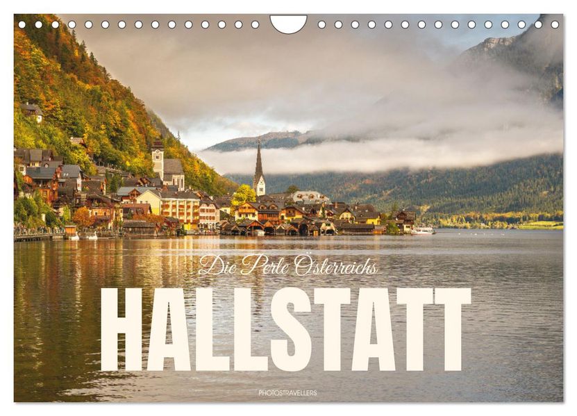 Hallstatt - Die Perle Österreichs (Wandkalender 2027 DIN A4 quer) CALVENDO Monatskalender