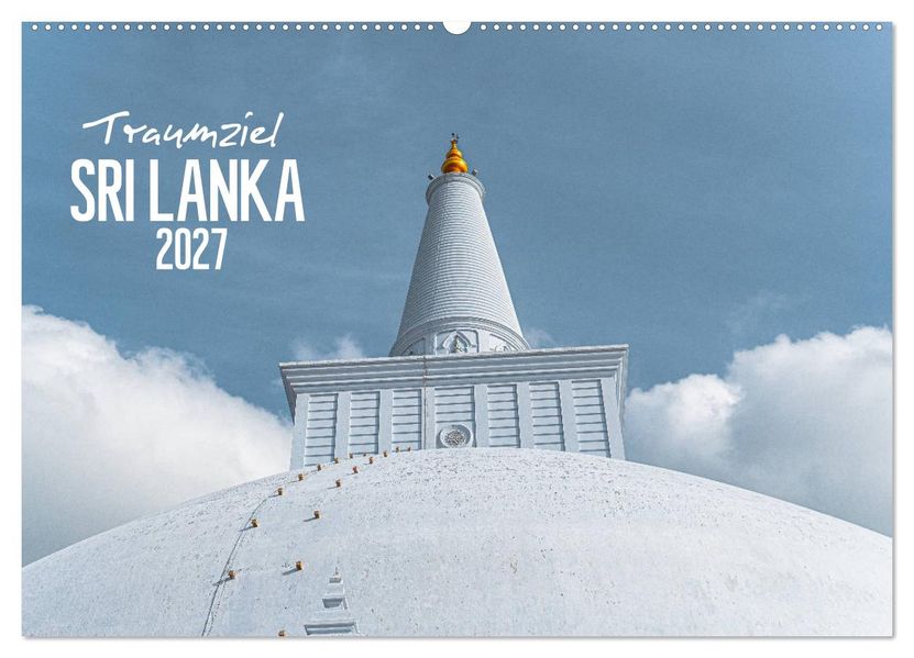 Traumziel Sri Lanka (Wandkalender 2027 DIN A2 quer) CALVENDO Monatskalender