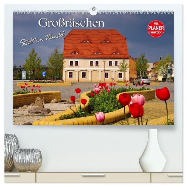 Großräschen - Stadt im Wandel (hochwertiger Premium Wandkalender 2027 DIN A2 quer) Kunstdruck in Hochglanz