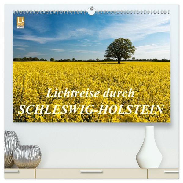 Lichtreise durch Schleswig-Holstein (hochwertiger Premium Wandkalender 2027 DIN A2 quer) Kunstdruck in Hochglanz