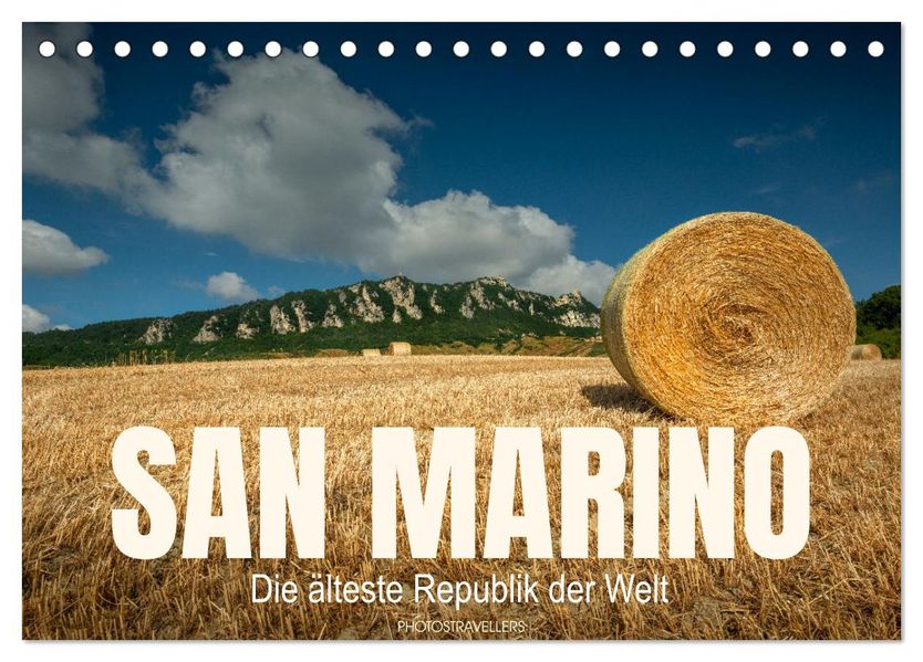 San Marino Die älteste Republik der Welt (Tischkalender 2027 DIN A5 quer) CALVENDO Monatskalender