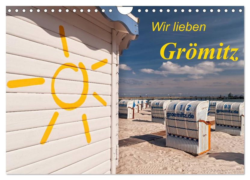 Wir lieben Grömitz (Wandkalender 2027 DIN A4 quer) CALVENDO Monatskalender