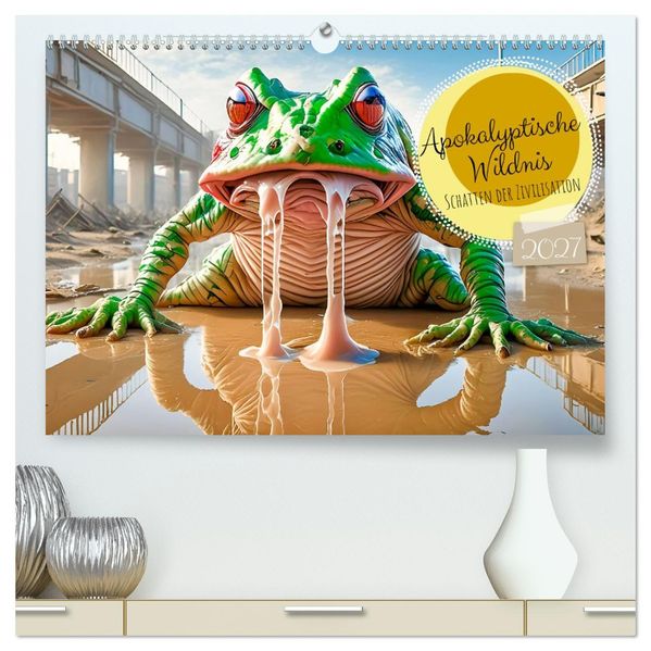 Apokalyptische Wildnis - Schatten der Zivilisation (hochwertiger Premium Wandkalender 2027 DIN A2 quer) Kunstdruck in Hochglanz
