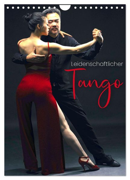 Leidenschaftlicher Tango (Wandkalender 2027 DIN A4 hoch) CALVENDO Monatskalender