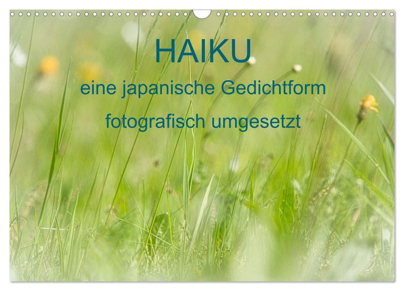 HAIKU eine fotografische Interpretation (Wandkalender 2027 DIN A3 quer) CALVENDO Monatskalender