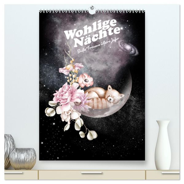 Wohlige Nächte - Süße Träume übers Jahr (hochwertiger Premium Wandkalender 2027 DIN A2 hoch) Kunstdruck in Hochglanz
