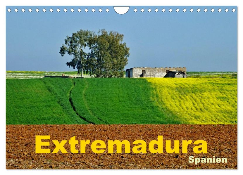 Extremadura Spanien (Wandkalender 2027 DIN A4 quer) CALVENDO Monatskalender