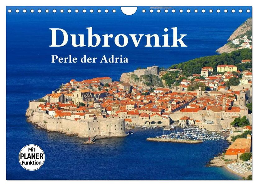 Dubrovnik - Perle der Adria (Wandkalender 2027 DIN A4 quer) CALVENDO Monatskalender