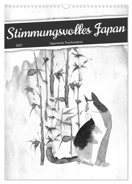 Stimmungsvolles Japan (Wandkalender 2027 DIN A3 hoch) CALVENDO Monatskalender