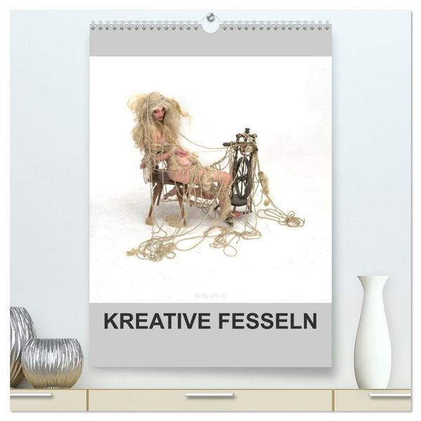 KREATIVE FESSELN (hochwertiger Premium Wandkalender 2027 DIN A2 hoch) Kunstdruck in Hochglanz