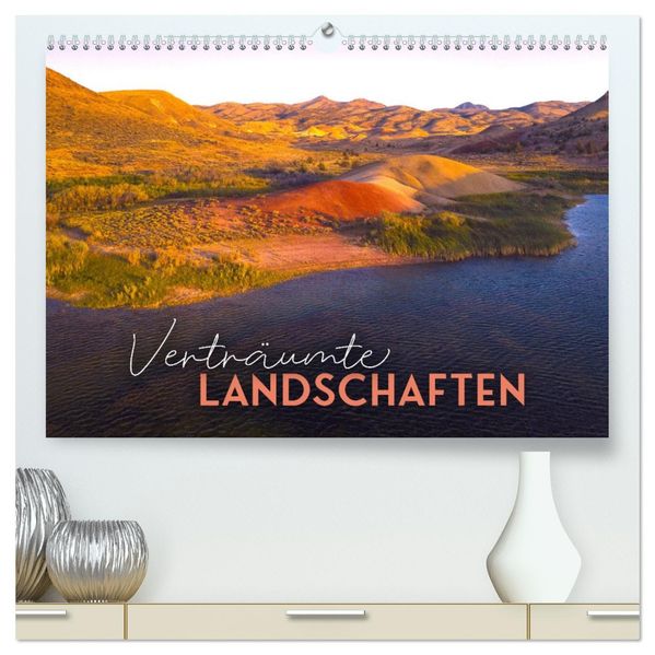 Verträumte Landschaften (hochwertiger Premium Wandkalender 2027 DIN A2 quer) Kunstdruck in Hochglanz