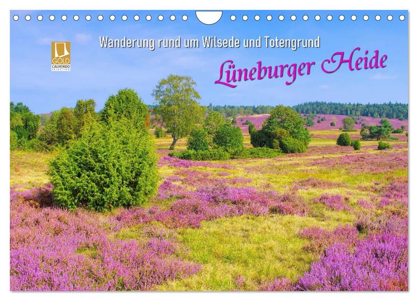 Lüneburger Heide - Wanderung rund um Wilsede und Totengrund (Wandkalender 2027 DIN A4 quer) CALVENDO Monatskalender