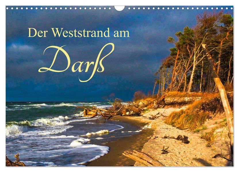 Der Weststrand am Darß (Wandkalender 2027 DIN A3 quer) CALVENDO Monatskalender