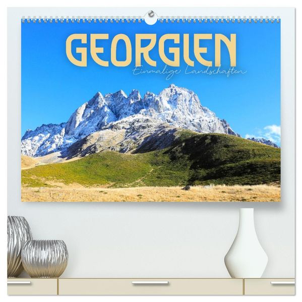 Georgien - Einmalige Landschaften (hochwertiger Premium Wandkalender 2027 DIN A2 quer) Kunstdruck in Hochglanz