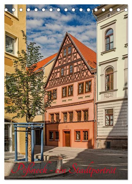 Pößneck - ein Stadtporträt (Tischkalender 2027 DIN A5 hoch) CALVENDO Monatskalender