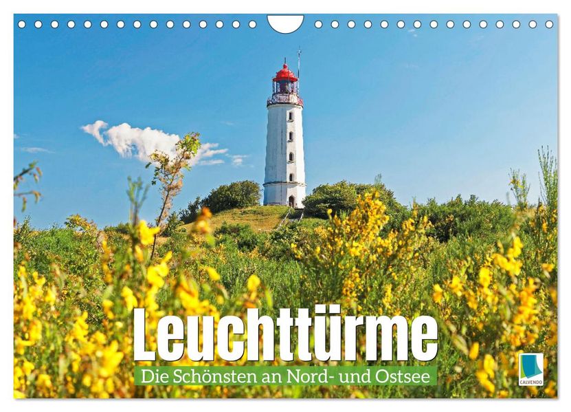 Leuchttürme: Die Schönsten an Nord- und Ostsee (Wandkalender 2027 DIN A4 quer) CALVENDO Monatskalender